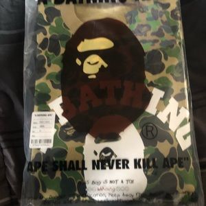 Bape abc camo crewneck sweatshirt